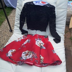 City studio - top and skirt set - size 3 -